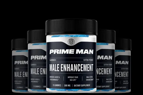 Prime Man Male Enhancement Gummies, 5-bottle package